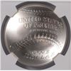 Image 3 : 2014 BASEBALL HALL OF FAME SILVER DOLLAR, NGC MS-70!  WOW!!