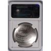 Image 4 : 2014 BASEBALL HALL OF FAME SILVER DOLLAR, NGC MS-70!  WOW!!
