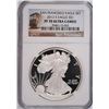 Image 1 : 2012-S AMERICAN SILVER EAGLE, NGC MS-70 ULTRA CAMEO TROLLEY LABEL