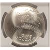 Image 3 : 2014 BASEBALL HALL OF FAME SILVER DOLLAR, NGC MS-69!  WOW!!