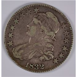 1832 BUST HALF DOLLAR VF/XF