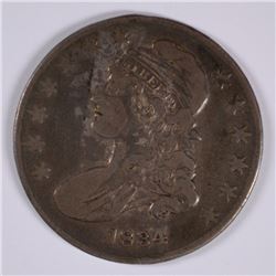 1834 BUST HALF DOLLAR VF-25