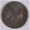 Image 2 : 1876 SEATED HALF DOLLAR F/VF
