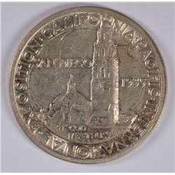 1935-S SAN DIEGO COMMEN HALF DOLLAR UNC