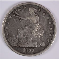 1877-S TRADE DOLLAR F/VF