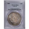 Image 1 : 1880 MORGAN DOLLAR PCGS MS-64 (VAM 10)