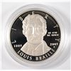 Image 7 : PROOF COMMEM. SILVER DOLLARS: 2008 BALD EAGLE & 2009 BRAILLE