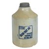 Image 1 : Stoneware fruit jar, Red Wing Stone Mason, 1 gal w/blue label, factory glazed over base chip, Exc