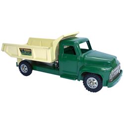 Toy truck, Buddy L Hydraulic Heavy Hauling Dumper, pressed steel, c.1960's, Near-Mint cond, 20.5"L.