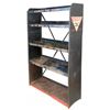 Image 1 : Petroliana, display stand, Polarine-The Perfect Motor Oil, metal 5-shelf display w/adv on front & bo