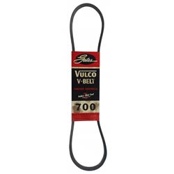 Automobilia, oversized display, Gates Vulco V-Belt 700, The Gates Rubber Co.-Denver, CO, rubber belt