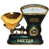 Image 1 : Country store scale, Dayton, mfgd by Computing Scale Co.-Dayton, O., prof restored in green & gold w