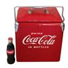 Image 1 : Coca-Cola picnic cooler, Junior, desirable smallest size, made to hold a 6-pack, c.1950, Exc orig co