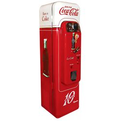 Coca-Cola machine, Vendo 44, 10 Cent, Sprite Boy Decal, Exc restored working cond, 58"H x 17"W x 21"