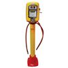 Image 1 : Petroliana, Eco Tireflator, prof restored in yellow w/Shell advertising, Exc cond, 51"H.
