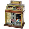 Image 1 : Coin-operated machine, Superior Confection Company Cigarette Ball Gum Vendor, center-pull 1 Cent 3 r