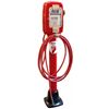 Image 1 : Petroliana, Eco Tireflator, prof restored in red w/Texaco advertising, Exc cond, 51"H.