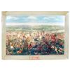 Image 1 : Breweriana, Budweiser "Custer's Last Fight", self-framed cdbd sign, dated 1952, VG cond w/minor stai
