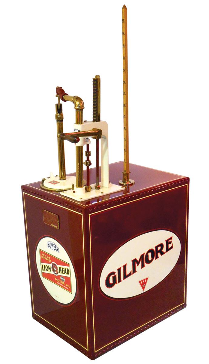 Petroliana, Bowser oil/gasoline pump, "The Bowser Portable Self