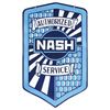 Image 2 : Automobilia, sign, Nash Authorized Service, 2-sided diecut porcelain, Exc+ cond w/2 minor areas of t