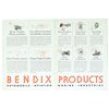 Image 2 : Automobilia, Motor Show booklet, Special Bendix Issue dated January 1932, beautiful cover illustrati