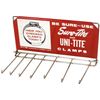 Image 2 : Automobilia, display racks (2), Packard Battery Cables, metal, 2 missing hooks, o/wise VG cond, 8"H 
