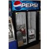 Image 1 : PEPSI 2 SLIDING DOOR COOLER W/ CONTENTS
