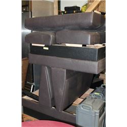 STACK OF BOOTH SEATING