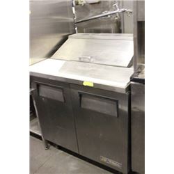 TRUE REFRIGERATED 3FT PREP TABLE