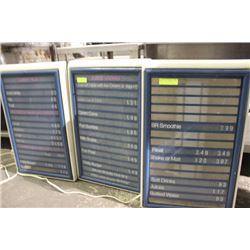PORTABLE MENU BOARD X3