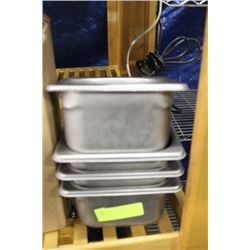 STACK OF SMALL S/S INSERTS