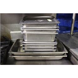 STACK OF VARIOUS S/S INSERTS