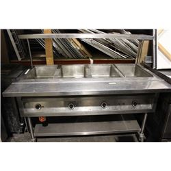 4 WELL STEAM TABLE