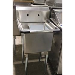NEW 24" S/S SINGLE WELL SINK