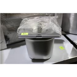 NEW SMALL MULTIPURPOSE S/S INSERTS W/ LIDS