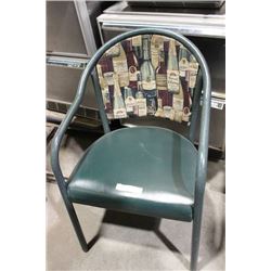 RESTAURANT CHAIR W/ WINE BACK