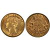 Image 1 : 1887 Melbourne Mint QV Sovereign - PCGS AU58