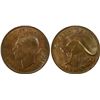 Image 1 : 1950(P) Australian KGVI Penny - PCGS MS64RB