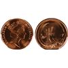 Image 1 : 1991 Australian QEII One Cent Coin - PCGS MS67RD