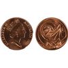 Image 1 : 1989 Australian QEII Two Cent Coin - PCGS MS67RD