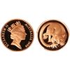 Image 1 : 1990 Australian QEII One Cent Coin - PCGS PR70RD DCAM