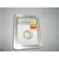 1923 *RARE KEY DATE* BUFFALO NICKEL *CERTIFIED BY INTERNATIONAL NUMISMATIC BUREAU* NICE EARLY VERY G