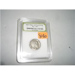 1920 BUFFALO NICKEL *CERTIFIED BY INTERNATIONAL NUMISMATIC BUREAU* NICE EARLY VERY GOOD GRADE NICKEL