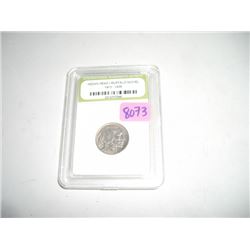 1925 *RARE KEY DATE* BUFFALO NICKEL *CERTIFIED BY INTERNATIONAL NUMISMATIC BUREAU* NICE EARLY FINE G