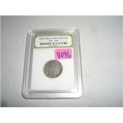 1920 BUFFALO NICKEL *CERTIFIED BY INTERNATIONAL NUMISMATIC BUREAU* NICE EARLY GOOD GRADE NICKEL!!