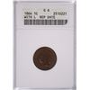 Image 1 : 1864-L INDIAN HEAD CENT, ANACS GOOD-6  ( REPUNCHED DATE )