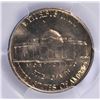 Image 3 : 1960 JEFFERSON NICKEL, PCGS MS-66   RARE!!