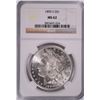 Image 1 : 1890-S MORGAN DOLLAR NGC MS-62
