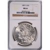 Image 1 : 1897-S MORGAN DOLLAR NGC MS-61