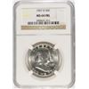 Image 1 : 1957-D FRANKLIN HALF DOLLAR, NGC MS-64 FBL